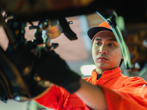 迅速・丁寧に作業を行います